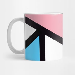 Trans Pride Color Blocking Mug